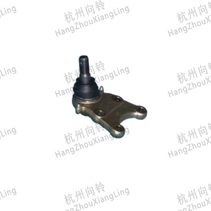 Lower rocker arm connecting ball joint assembly